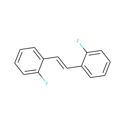 Fc1ccccc1/C=C/c1ccccc1F ZINC000118382765