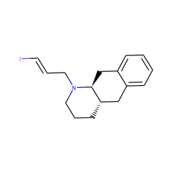 I/C=C/CN1CCC[C@H]2Cc3ccccc3C[C@@H]21 ZINC000013781533