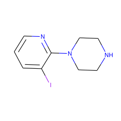 Ic1cccnc1N1CCNCC1 ZINC000002526501