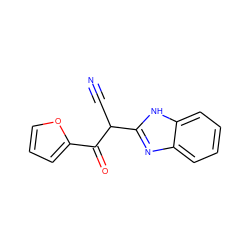 N#CC(C(=O)c1ccco1)c1nc2ccccc2[nH]1 ZINC000101490087