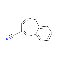 N#CC1=Cc2ccccc2CC=C1 ZINC000169352510