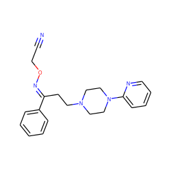 N#CCO/N=C(\CCN1CCN(c2ccccn2)CC1)c1ccccc1 ZINC000036216677