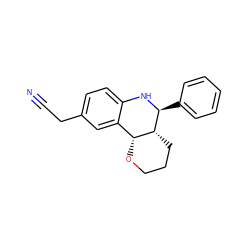 N#CCc1ccc2c(c1)[C@H]1OCCC[C@H]1[C@H](c1ccccc1)N2 ZINC000049047907