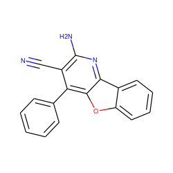 N#Cc1c(N)nc2c(oc3ccccc32)c1-c1ccccc1 ZINC000019373955