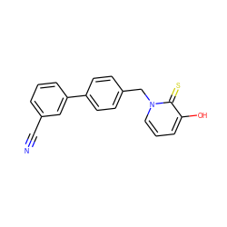 N#Cc1cccc(-c2ccc(Cn3cccc(O)c3=S)cc2)c1 ZINC000095592414