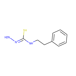 N/N=C(\S)NCCc1ccccc1 ZINC000017744384