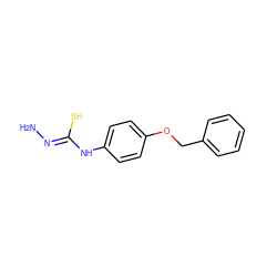 N/N=C(\S)Nc1ccc(OCc2ccccc2)cc1 ZINC000000128065