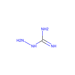 N=C(N)NN ZINC000008034829