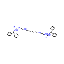 N=C(NCCCNCCCCCCCNCCCNC(=N)NCC(c1ccccc1)c1ccccc1)NCC(c1ccccc1)c1ccccc1 ZINC000037858552