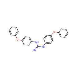 N=C(Nc1ccc(Oc2ccccc2)cc1)Nc1ccc(Oc2ccccc2)cc1 ZINC000013780930