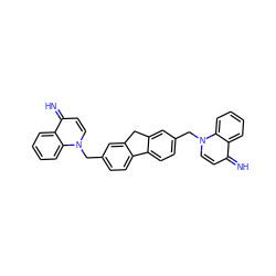 N=c1ccn(Cc2ccc3c(c2)Cc2cc(Cn4ccc(=N)c5ccccc54)ccc2-3)c2ccccc12 ZINC000169716267