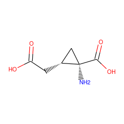 N[C@@]1(C(=O)O)C[C@H]1CC(=O)O ZINC000032629480