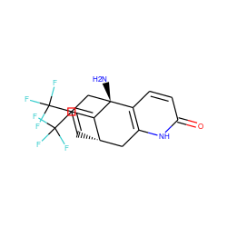 N[C@@]12CC(C(F)(F)F)=C[C@@H](Cc3[nH]c(=O)ccc31)/C2=C\C(F)(F)F ZINC000029569172