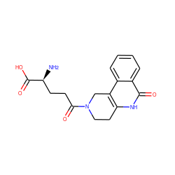 N[C@@H](CCC(=O)N1CCc2[nH]c(=O)c3ccccc3c2C1)C(=O)O ZINC000013536379