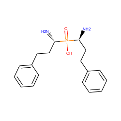 N[C@@H](CCc1ccccc1)P(=O)(O)[C@@H](N)CCc1ccccc1 ZINC000028702298