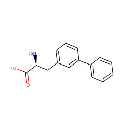 N[C@@H](Cc1cccc(-c2ccccc2)c1)C(=O)O ZINC000029570997