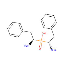 N[C@@H](Cc1ccccc1)P(=O)(O)[C@@H](N)Cc1ccccc1 ZINC000028702286