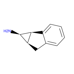 N[C@@H]1[C@@H]2Cc3ccccc3[C@H]12 ZINC000078210721