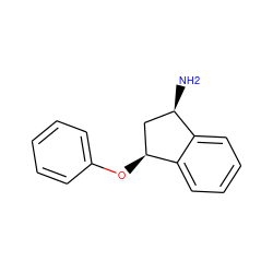 N[C@@H]1C[C@H](Oc2ccccc2)c2ccccc21 ZINC000042922543