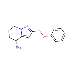 N[C@@H]1CCCn2nc(COc3ccccc3)cc21 ZINC000299838185