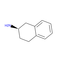 N[C@@H]1CCc2ccccc2C1 ZINC000004721990