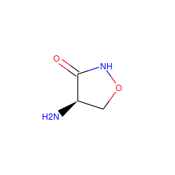 N[C@@H]1CONC1=O ZINC000034676245