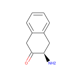 N[C@@H]1Cc2ccccc2CC1=O ZINC000000004572