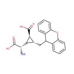 N[C@H](C(=O)O)[C@@H]1[C@@H](C(=O)O)[C@@H]1CC1c2ccccc2Oc2ccccc21 ZINC000026938896