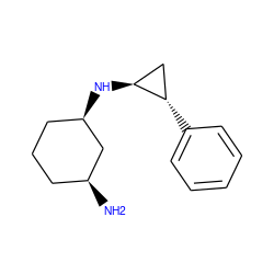 N[C@H]1CCC[C@@H](N[C@H]2C[C@@H]2c2ccccc2)C1 ZINC000093215639