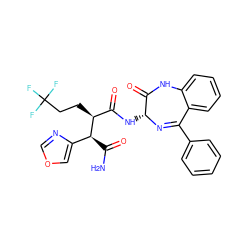 NC(=O)[C@@H](c1cocn1)[C@@H](CCC(F)(F)F)C(=O)N[C@H]1N=C(c2ccccc2)c2ccccc2NC1=O ZINC000299868486