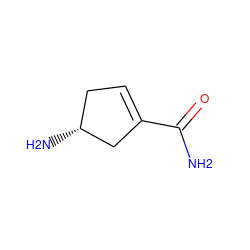 NC(=O)C1=CC[C@@H](N)C1 ZINC000096907067