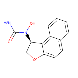 NC(=O)N(O)[C@@H]1COc2ccc3ccccc3c21 ZINC000013760605