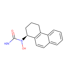 NC(=O)N(O)[C@H]1CCCc2c1ccc1ccccc21 ZINC000000005523