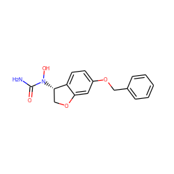 NC(=O)N(O)[C@H]1COc2cc(OCc3ccccc3)ccc21 ZINC000000005397