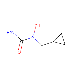 NC(=O)N(O)CC1CC1 ZINC000013762913