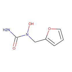 NC(=O)N(O)Cc1ccco1 ZINC000013762844