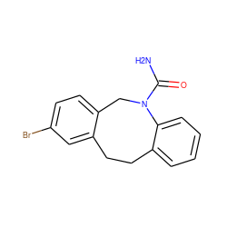 NC(=O)N1Cc2ccc(Br)cc2CCc2ccccc21 ZINC000036311173