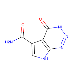 NC(=O)c1c[nH]c2nn[nH]c(=O)c12 ZINC000116374779