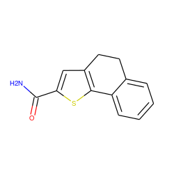 NC(=O)c1cc2c(s1)-c1ccccc1CC2 ZINC000048391193