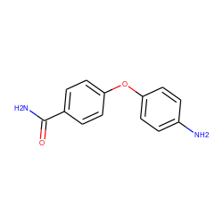 NC(=O)c1ccc(Oc2ccc(N)cc2)cc1 ZINC000019845883