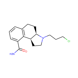 NC(=O)c1cccc2c1[C@@H]1CCN(CCCCl)[C@@H]1CC2 ZINC000013740521