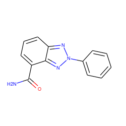 NC(=O)c1cccc2nn(-c3ccccc3)nc12 ZINC000049088417