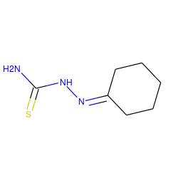 NC(=S)NN=C1CCCCC1 ZINC000005413245