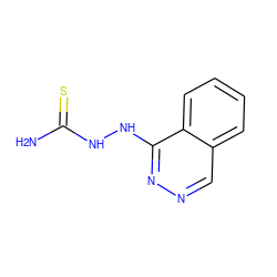 NC(=S)NNc1nncc2ccccc12 ZINC001772626122