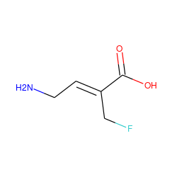 NC/C=C(\CF)C(=O)O ZINC000027868777