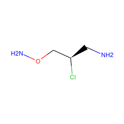 NC[C@@H](Cl)CON ZINC000013453746