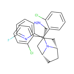 NC[C@]1(c2cccc(F)n2)C[C@@H]2CC[C@H](C1)N2C(c1ccccc1Cl)c1ccccc1Cl ZINC000299820312