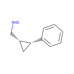 NC[C@H]1C[C@H]1c1ccccc1 ZINC000029480849