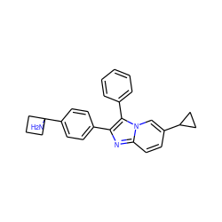 NC1(c2ccc(-c3nc4ccc(C5CC5)cn4c3-c3ccccc3)cc2)CCC1 ZINC000113654166