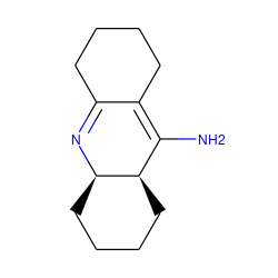 NC1=C2CCCCC2=N[C@@H]2CCCC[C@H]12 ZINC000028348524